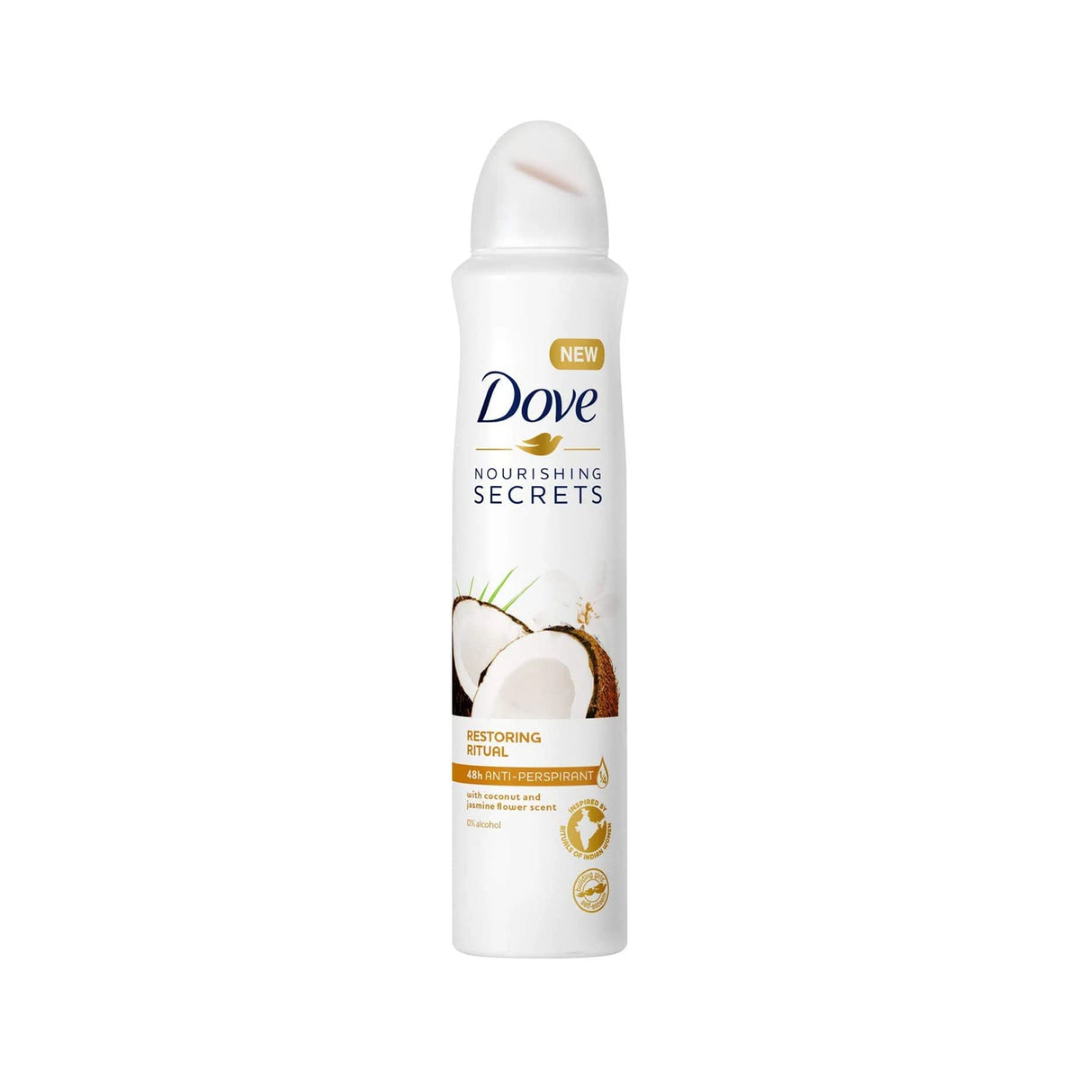 DOVE DEO RESTORING RITUAL COCONUT N JASMINE 250ML
